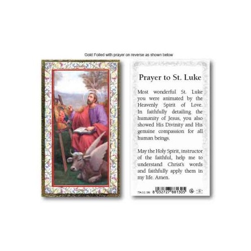 HOLY CARD SERIES 734 ST LUKE PK100