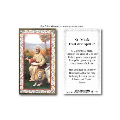 HOLY CARD SERIES 734 ST MARK PK100