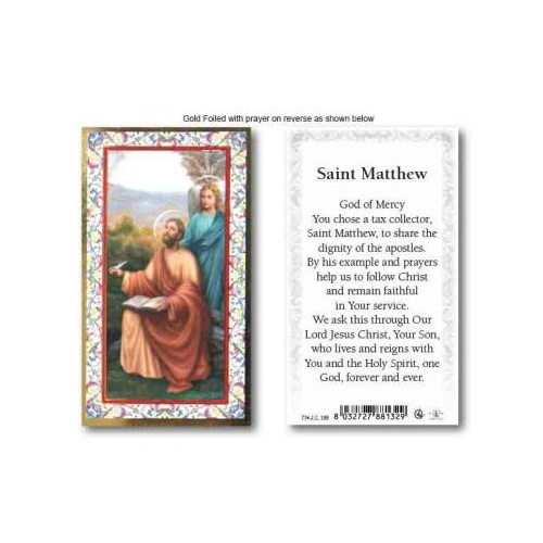 HOLY CARD SERIES 734 ST MATTHEW PK100