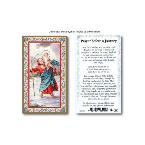 HOLY CARD SERIES 734 ST CHRISTOPHER PK100