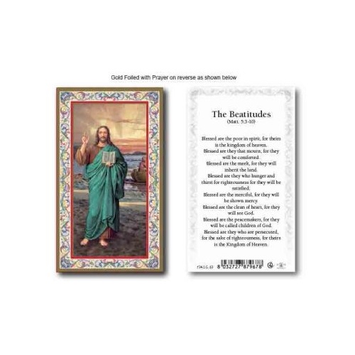 HOLY CARD SERIES 734 THE BEATITUDES PK100
