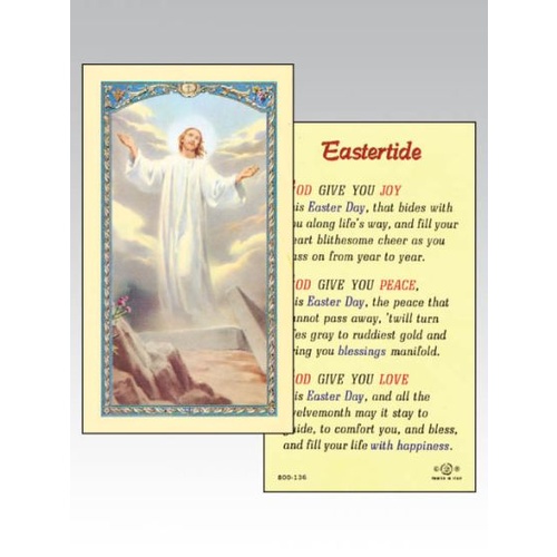 HOLY CARDS EASTER TIDE PACK 100