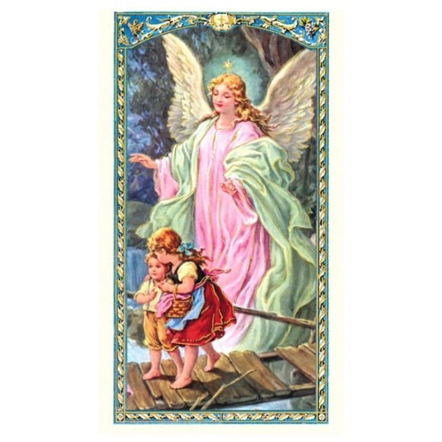 HOLY CARDS PACKET OF 100 SERIES 800 Guardian Angel  