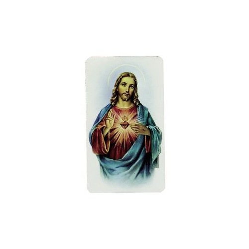 HOLY CARDS ALBA SERIES PKT OF 100 Sacred Heart Jesus 