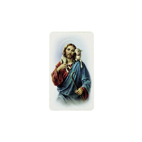 HOLY CARDS ALBA SERIES PKT OF 100 Jesus - Shepherd 