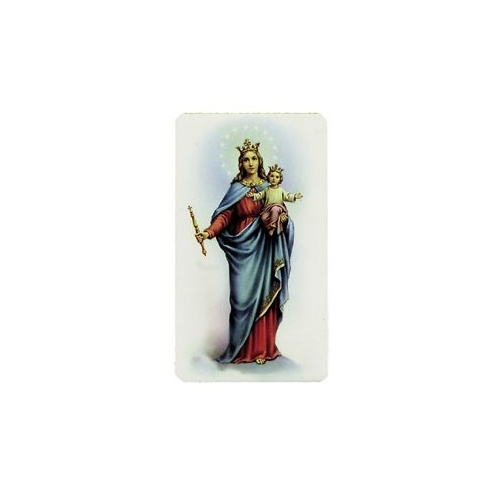 HOLY CARDS ALBA SERIES PKT OF 100 Our Lady Help of Christians 