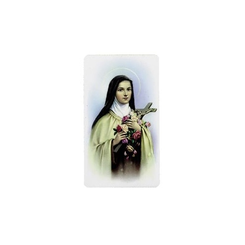 HOLY CARDS ALBA SERIES PKT OF 100 St Theresa 