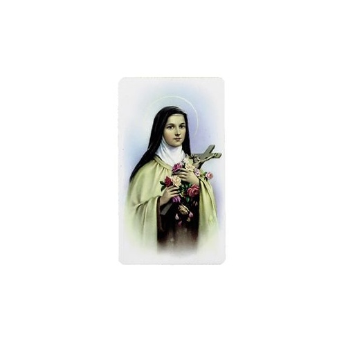 HOLY CARDS ALBA SERIES PKT OF 100 St Theresa **Limited Stock**