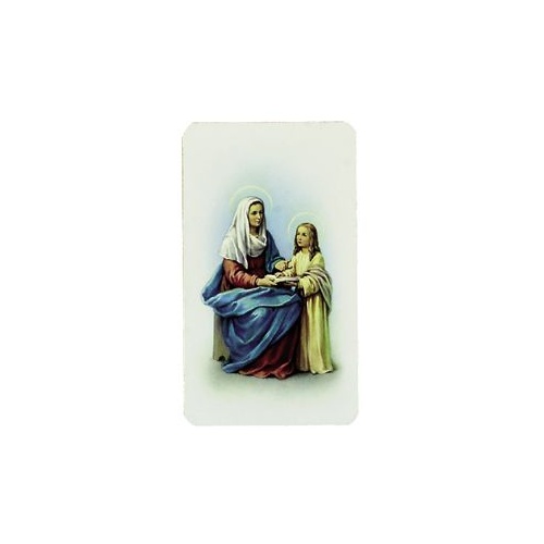 HOLY CARDS ALBA SERIES PKT OF 100 St Anne   **Limited Stock**