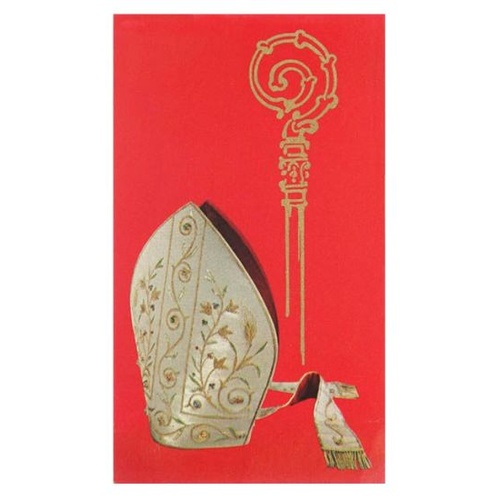 CONFIRMATION HOLY CARD BISHOP PACKET OF 100