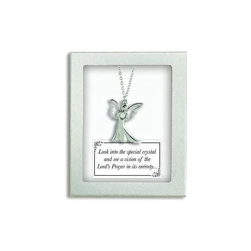 ANGEL PENDANT - OUR FATHER PRINT      