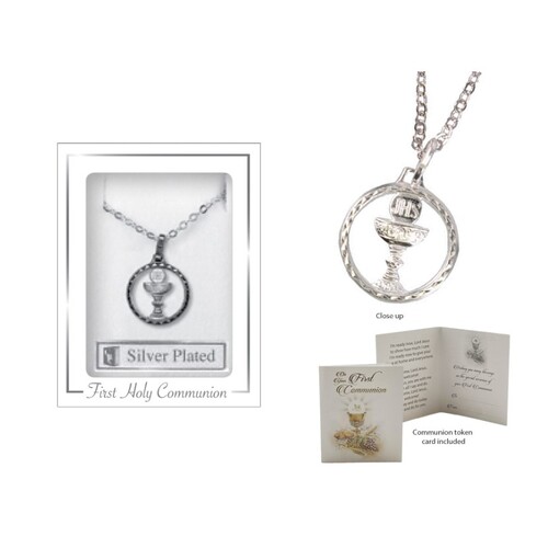 COMMUNION CHALICE PENDANT & CHAIN