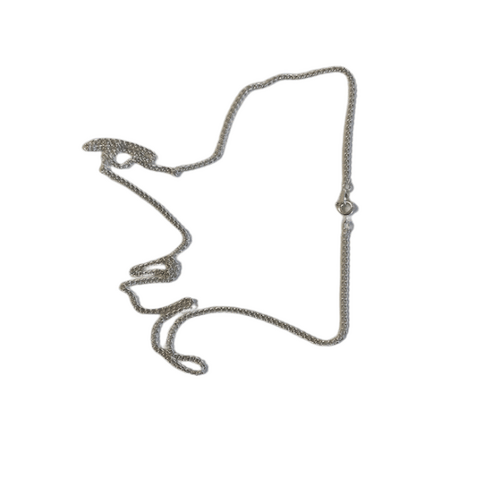 CHAIN SILVER PLATED 24 INCH          