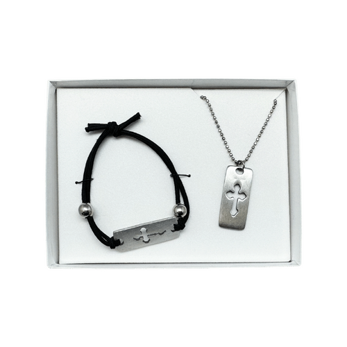 PENDANT & BRACELET - CROSS
