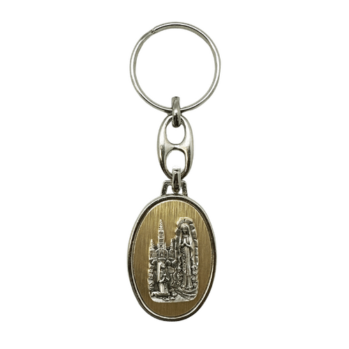 KEYRING OUR LADY OF LOURDES