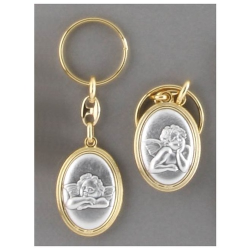 KEYRING TWO ANGELS                      