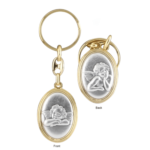 KEYRING TWO ANGELS                      