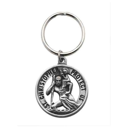 KEYRING ST CHRISTOPHER