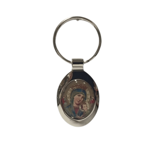 KEYRING OUR LADY OF PERPETUAL SUCCOUR OVAL