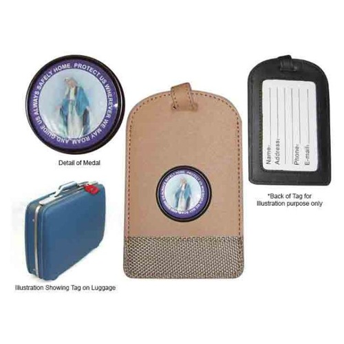LUGGAGE TAG MIRACULOUS TAN