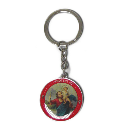 KEYRING ST CHRISTOPHER  