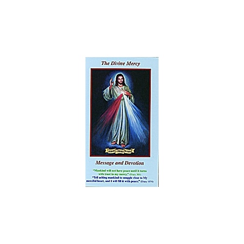 DIVINE MERCY MESSAGE & DEVOTION LEAFLET