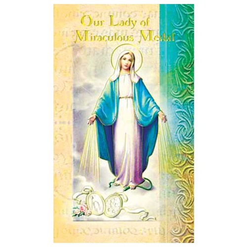 BIOGRAPHY OF OUR LADY OF  MIRACULOUS MEDAL