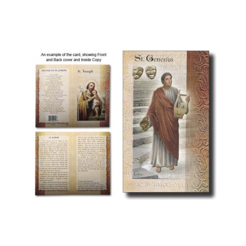BIOGRAPHY OF ST GENESIUS
