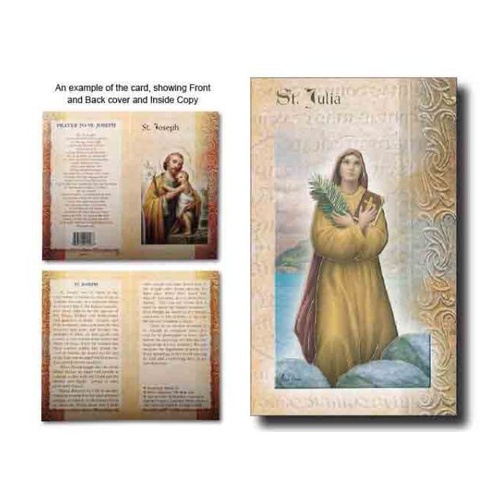 BIOGRAPHY OF ST JULIA CARTHAGE