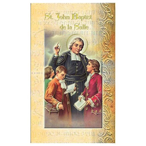 BIOGRAPHY OF ST JOHN BAPTIST DE LA SALLE