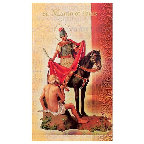BIOGRAPHY OF ST MARTIN OF TOURS  