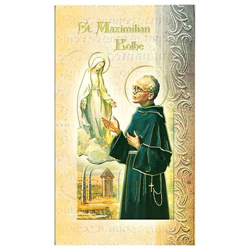 BIOGRAPHY OF ST MAXIMILIAN KOLBE  