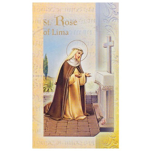 BIOGRAPHY OF ST ROSE OF LIMA