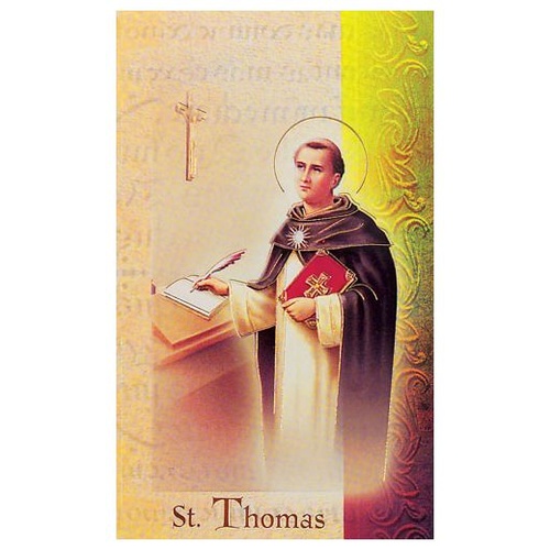 BIOGRAPHY OF ST THOMAS AQUINAS