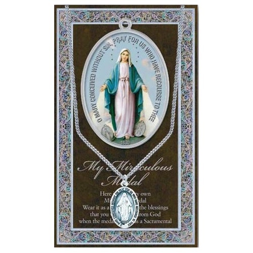 BIOGRAPHY WITH PENDANT SET MIRACULOUS