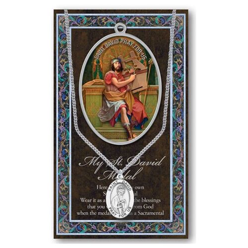 BIOGRAPHY WITH PENDANT SET ST DAVID