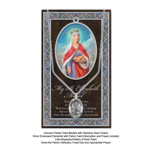 BIOGRAPHY WITH PENDANT SET ST ELIZABETH