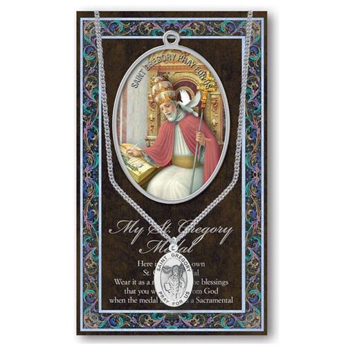 BIOGRAPHY WITH PENDANT SET ST GREGORY