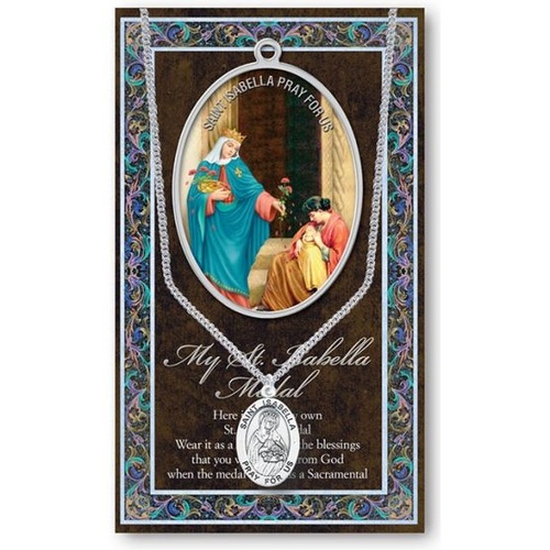 BIOGRAPHY WITH PENDANT SET ST ISABELLA