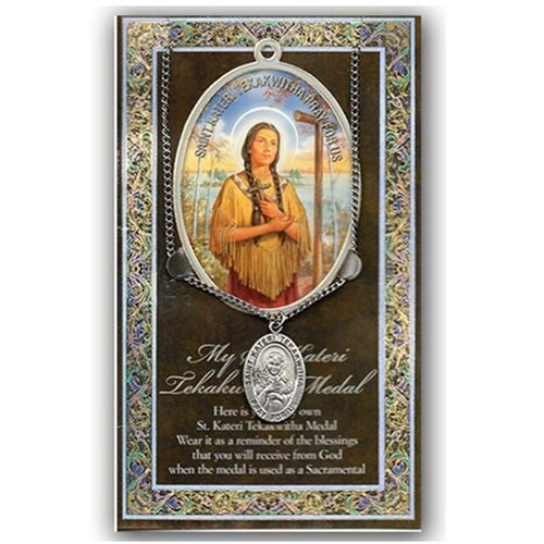 BIOGRAPHY WITH PENDANT SET ST KATERI TEKAKWITHA