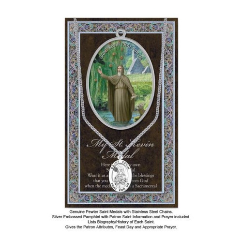 BIOGRAPHY WITH PENDANT SET ST KEVIN