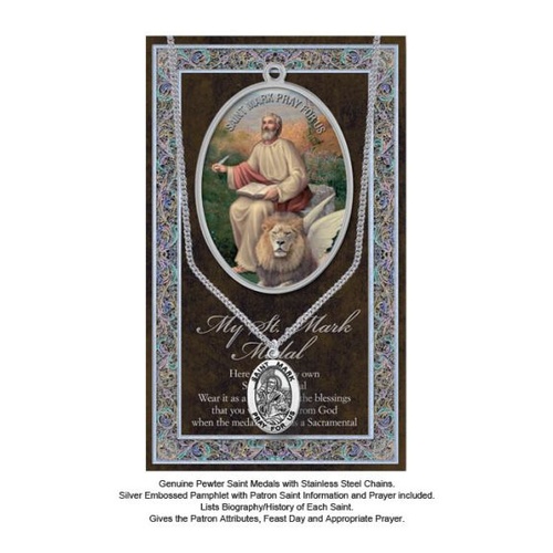 BIOGRAPHY WITH PENDANT SET ST MARK