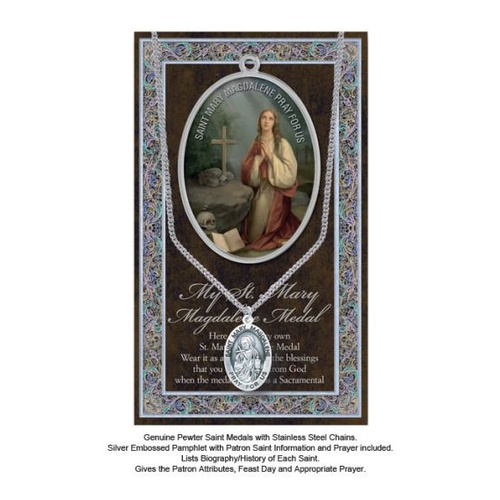 BIOGRAPHY WITH PENDANT SET ST MARY MAGDALENE