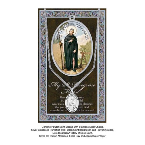 BIOGRAPHY WITH PENDANT SET ST PEREGRINE