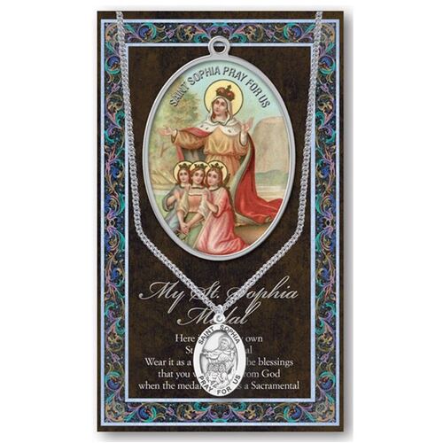 BIOGRAPHY WITH PENDANT SET ST SOPHIA