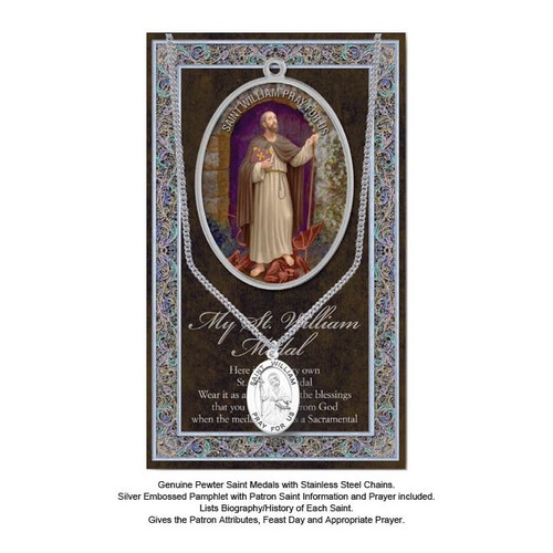 BIOGRAPHY WITH PENDANT SET ST WILLIAM