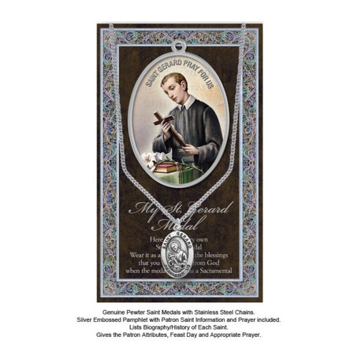 BIOGRAPHY WITH PENDANT SET ST GERARD