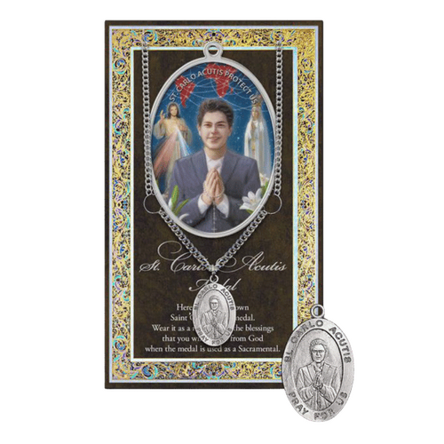BIOGRAPHY WITH PENDANT SET ST CARLO ACUTIS