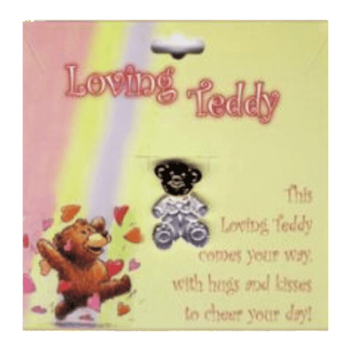 LAPEL PIN LOVING TEDDY  **Limited Stock**