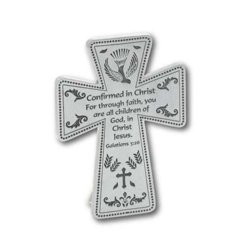 METAL CROSS - CONFIRMED IN CHRIST